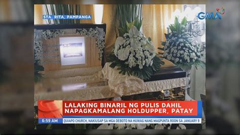 Lalaking binaril ng pulis dahil napagkamalang .